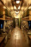 Mail room on Mail Train