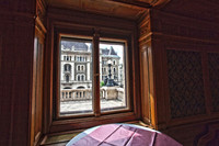 Looking out the Bar area, Budapest