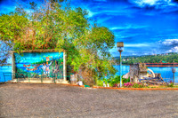 Mural at Discovery Bay