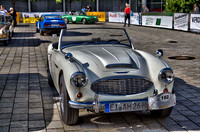 Cars at Audi yard